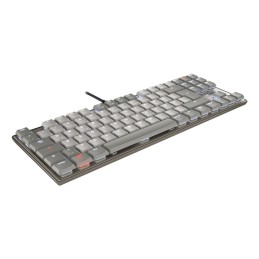 CHERRY KC 500 MX LP TKL tastiera Casa ufficio USB QWERTZ Tedesco Grigio