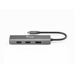 Equip Adattatore da USB-C a HDMI DisplayPort VGA USB