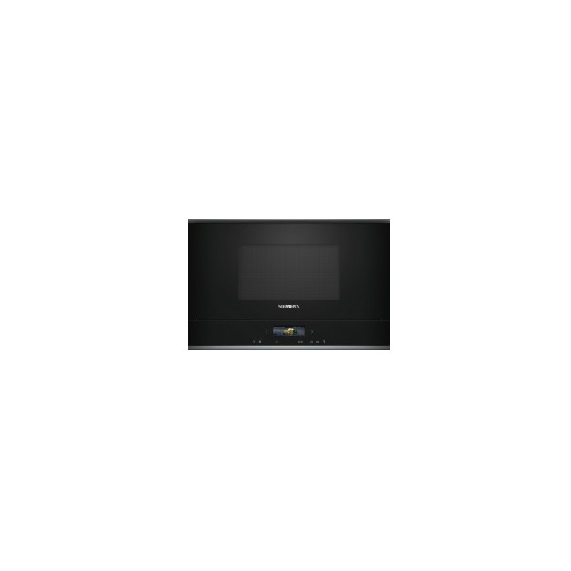 Siemens iQ700 BE732L1B1 microwave Black Combination microwave Built-in 21 L 900 W