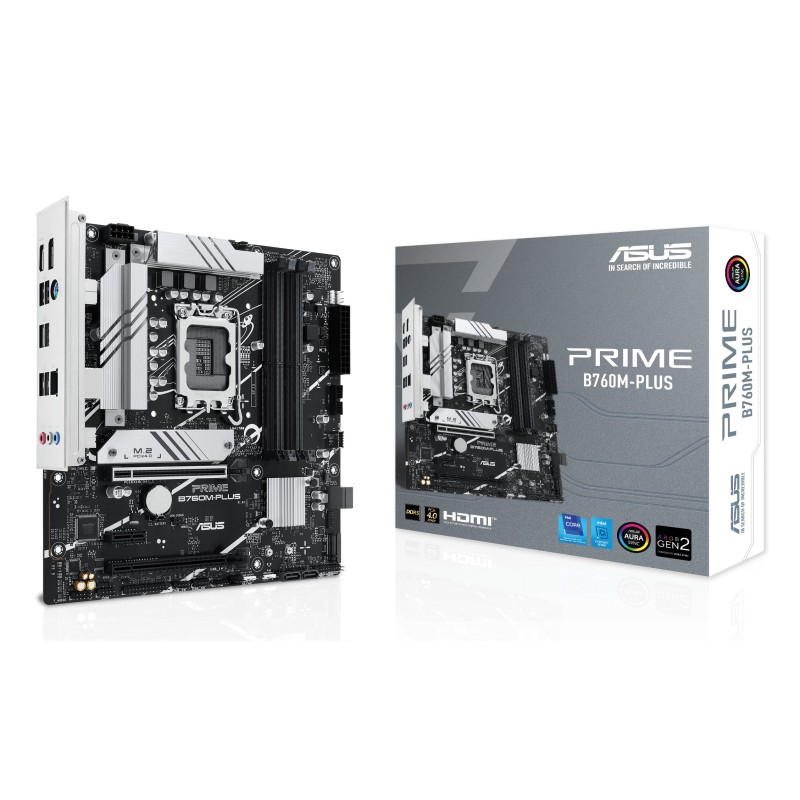 ASUS PRIME B760M-PLUS Intel B760 LGA 1700 micro ATX
