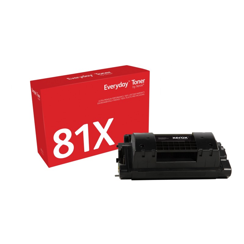 Everyday™ Schwarz Tonermodul von Xerox kompatibel mit HP 81X (CF281X), Hohe Kapazität