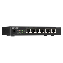 QNAP QSW-2104-2T-R2 switch No administrado 10G Ethernet (100 1000 10000) Escritorio Negro