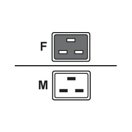 Fujitsu Power cord 16A IEC320 C20-C19