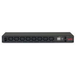 APC AP7820B power distribution unit (PDU) 8 AC outlet(s) 0U 1U Black