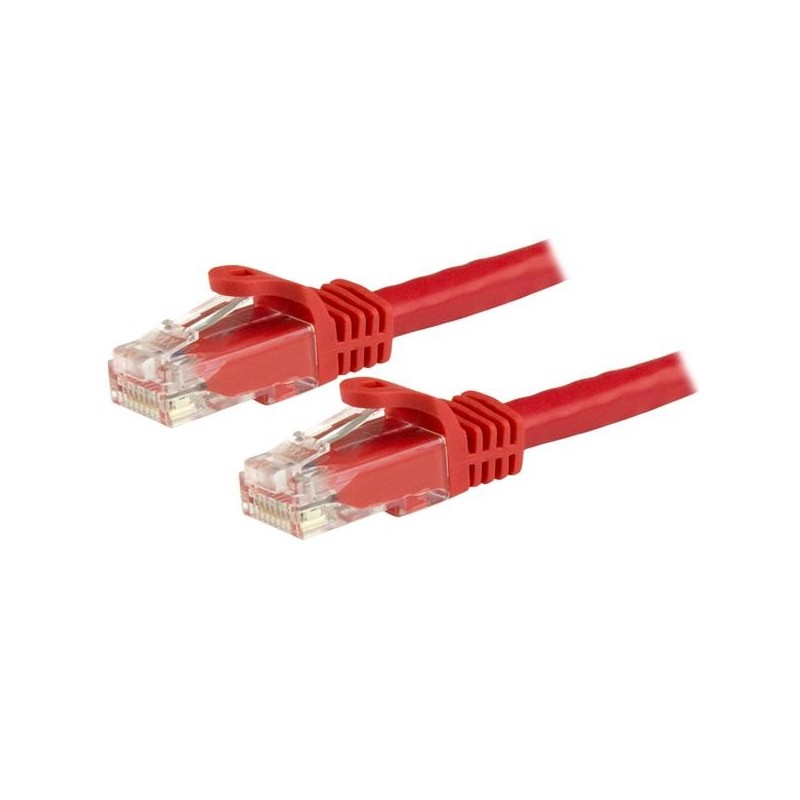 StarTech.com N6PATC150CMRD networking cable Red 59.1" (1.5 m) Cat6 U UTP (UTP)