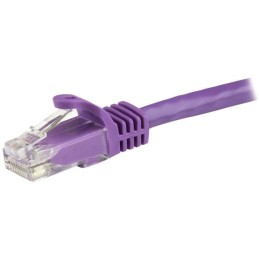 StarTech.com Cable de 1,5m Cat6 Ethernet de Red Púrpura - RJ45 sin Enganches - 24AWG