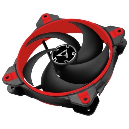 ARCTIC BioniX P120 (Rot) – 120 mm PWM PST Gaming Lüfter optimiert für statischen Druck