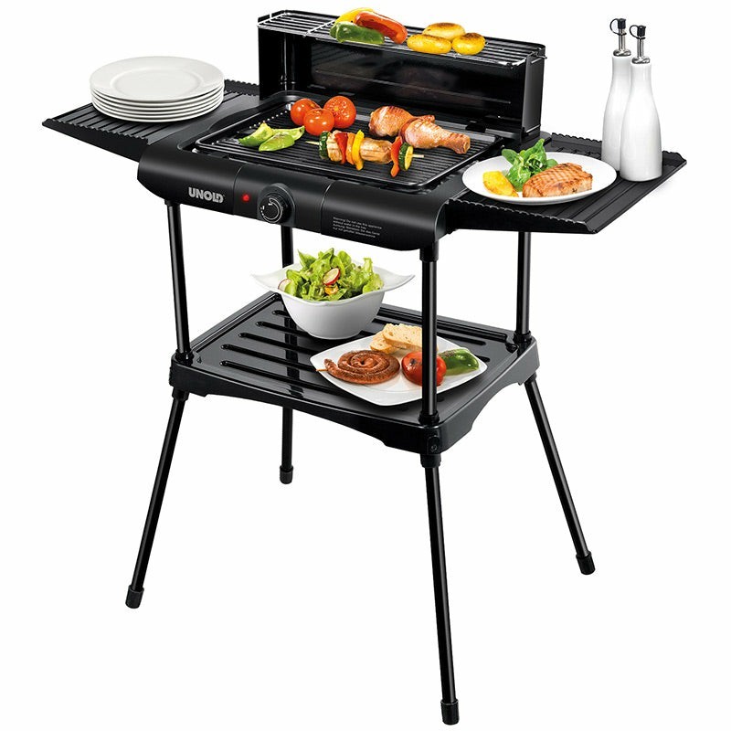 Unold 58565 outdoor barbecue grill Cooking station Electric Black 1600 W