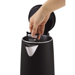 Tefal KO3718 tetera eléctrica 1,5 L 2400 W Negro, Acero inoxidable
