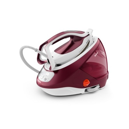 Tefal GV9220 Centrale vapeur 2600 W Durilium AirGlide Autoclean soleplate Bourgogne, Blanc