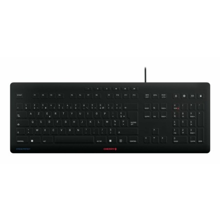 CHERRY JK-8502FR-2 keyboard Universal USB AZERTY French Black