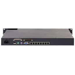 APC KVM0108A KVM switch Rack mounting Black