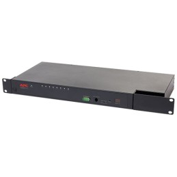 APC KVM0108A Tastatur Video Maus (KVM)-Switch Rack-Einbau Schwarz