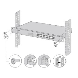 TP-Link Omada RackMount Kit-13 Mounting kit