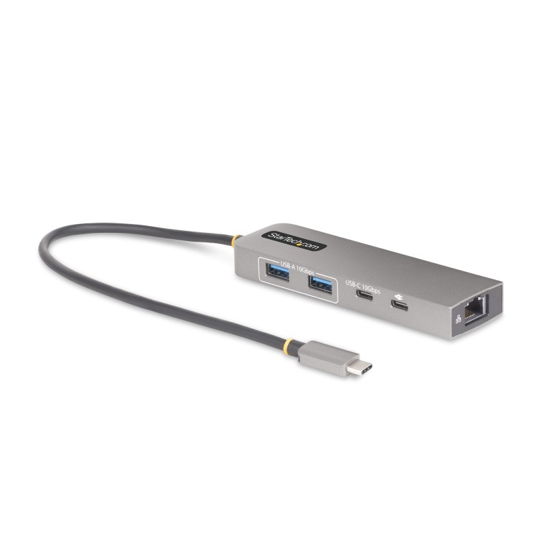 StarTech.com 10G2A1C25EPD-USB-HUB laptop dock port replicator Wired USB 3.2 Gen 2 (3.1 Gen 2) Type-C Gray