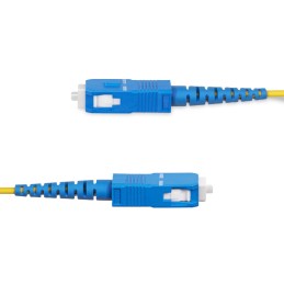 StarTech.com Cavo in fibra ottica simplex monomodale OS2 da SC a SC (UPC) da 30 m, 9 125µm, 40G 100G, Insensibile alla