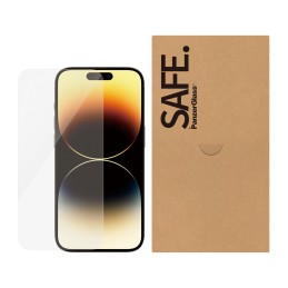 PanzerGlass SAFE. by ® Screen Protector iPhone 14 Pro |Ultra-Wide Fit | BULK Protection d'écran transparent Apple 50 pièce(s)