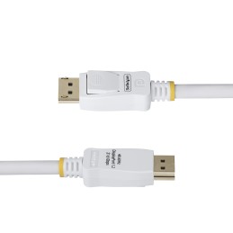 StarTech.com 1,8m DisplayPort 1.2 Kabel, VESA-zertifiziert, 4K 60Hz, 21.6Gbps, Einrastende DP-Stecker auf DisplayPort Stecker,