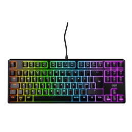 CHERRY XTRFY K4V2 RGB TKL keyboard Gaming USB QWERTY Portuguese Black