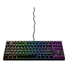CHERRY XTRFY K4V2 RGB TKL Tastatur Gaming USB QWERTY Portuguesisch Schwarz