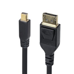 StarTech.com Cable Mini DisplayPort a DisplayPort 1.4 de 3m - 8K 60Hz - HBR3 - Adaptador MiniDP a DisplayPort - UHD 4K 120Hz -