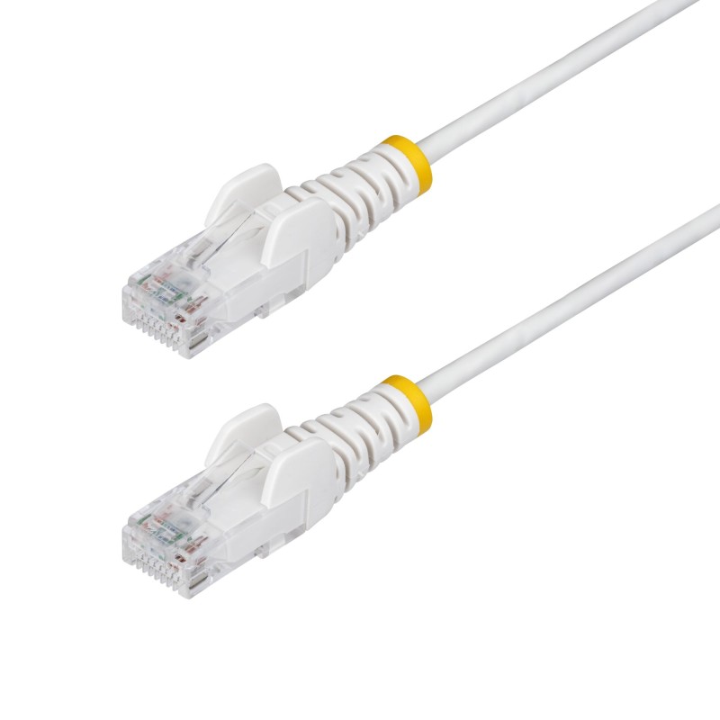 StarTech.com N6PAT5MWHS networking cable White 196.9" (5 m) Cat6 U UTP (UTP)