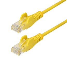 StarTech.com N6PAT5MYLS networking cable Yellow 196.9" (5 m) Cat6 U UTP (UTP)