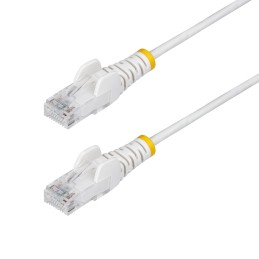 StarTech.com N6PAT150CMWHS networking cable White 59.1" (1.5 m) Cat6 U UTP (UTP)