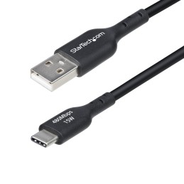 StarTech.com USB2AC30CMBK USB cable USB 2.0 11.8" (0.3 m) USB A USB C Black