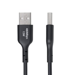 StarTech.com USB2AC15CMBK USB cable USB 2.0 5.91" (0.15 m) USB A USB C Black