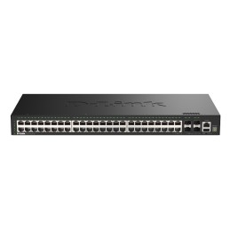 D-Link DGS-1530-52 E switch di rete Gestito L2 Gigabit Ethernet (10 100 1000) Nero
