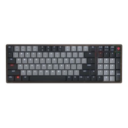 CHERRY KW 550 MX LP teclado Hogar   Oficina USB + Bluetooth QZERTY Inglés de EE. UU. Negro