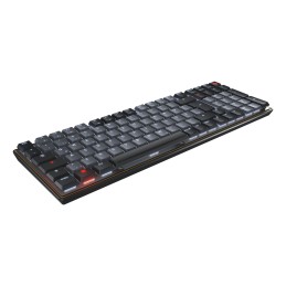 CHERRY KW 550 MX LP clavier maison bureau USB + Bluetooth QZERTY Anglais américain Noir