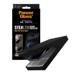 PanzerGlass ® Stealth Screen Protector iPhone 17 Pro | Ultra-Wide Fit w. FASTFIT IN-A-BOX Protector de pantalla Apple 1 pieza(s)