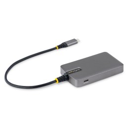 StarTech.com 5G4AC-USB-C-HUB hub de interfaz USB 3.2 Gen 1 (3.1 Gen 1) Type-C 5000 Mbit s Gris