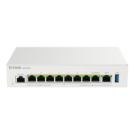 D-Link DBR-600-P B router 2.5 Gigabit Ethernet Blanco