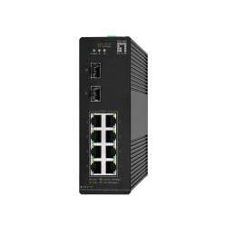 LevelOne IGS-2110P commutateur réseau Géré L2 Gigabit Ethernet (10 100 1000) Connexion Ethernet, supportant l'alimentation via
