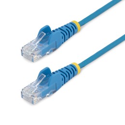 StarTech.com 2 m Cat6-Kabel - Schlank - Snagless RJ45-Anschlüsse - Blau