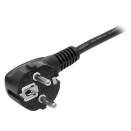 StarTech.com Cable de 2m de Alimentación para Ordenador, 18AWG, EU Schuko a C13, 10A 250V, Negro, Cable de Repuesto, Cable de