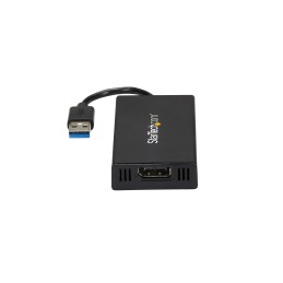 StarTech.com USB 3.0 auf DisplayPort Adapter - 4K 30Hz Ultra HD - DisplayLink zertifiziert - USB Typ-A zu DP Adapter Konverter