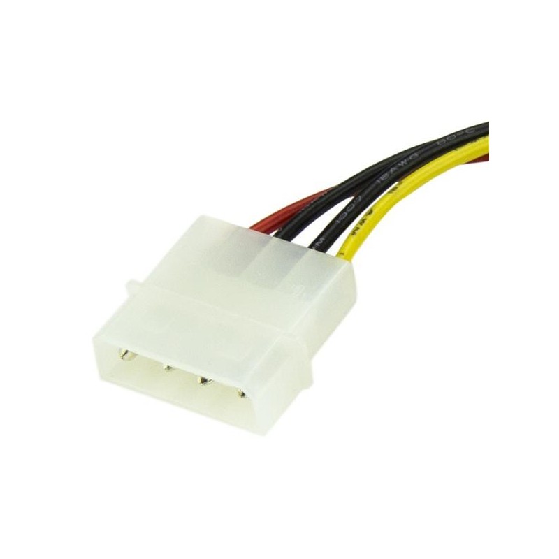 StarTech.com 15cm 4 Pin Molex auf SATA Kabel - LP4   Serial-ATA Stromadapter