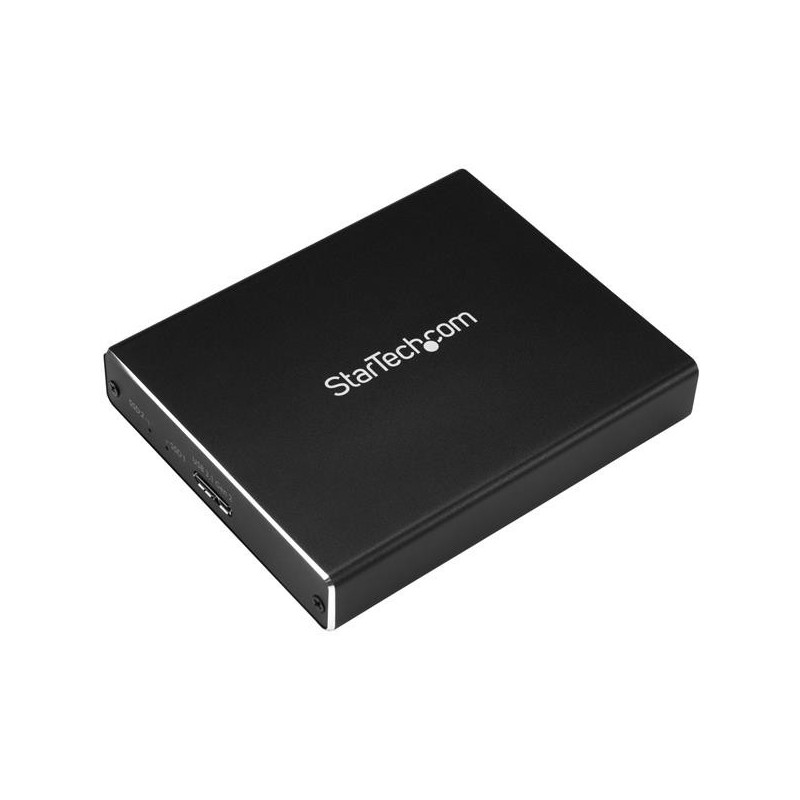StarTech.com Boîtier USB 3.1 (10 Gb s) dual slot pour SSD M.2 NGFF SATA avec RAID