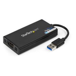 StarTech.com USB 3.0 auf HDMI Adapter - 4K 30Hz Ultra HD - DisplayLink zertifiziert - USB-A auf HDMI Display Adapter Konverter