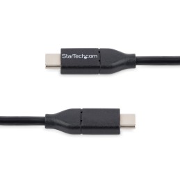 StarTech.com Cable de 3m USB-C a USB-C Macho a Macho USB 2.0 - Cable USB Tipo C - Cable USBC - Cable Cargador para Móvil USBC