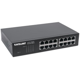 Intellinet 561068 switch No administrado L2 Gigabit Ethernet (10 100 1000) 1U Negro