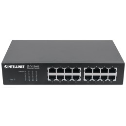 Intellinet 561068 switch No administrado L2 Gigabit Ethernet (10 100 1000) 1U Negro