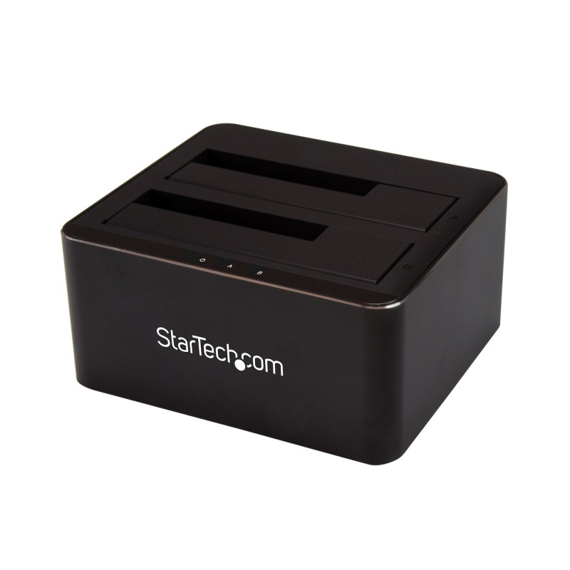 StarTech.com Station d'accueil USB 3.0 pour 2 disques durs SATA 2,5" 3,5" - Dock HDD SSD à deux baies