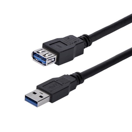 StarTech.com Câble d'extension noir SuperSpeed USB 3.0 A vers A 1 m - M F