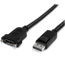 StarTech.com DPPNLFM3PW DisplayPort cable 35.4" (0.9 m) Black