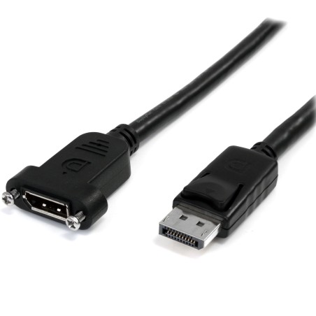 StarTech.com DPPNLFM3PW DisplayPort cable 35.4" (0.9 m) Black
